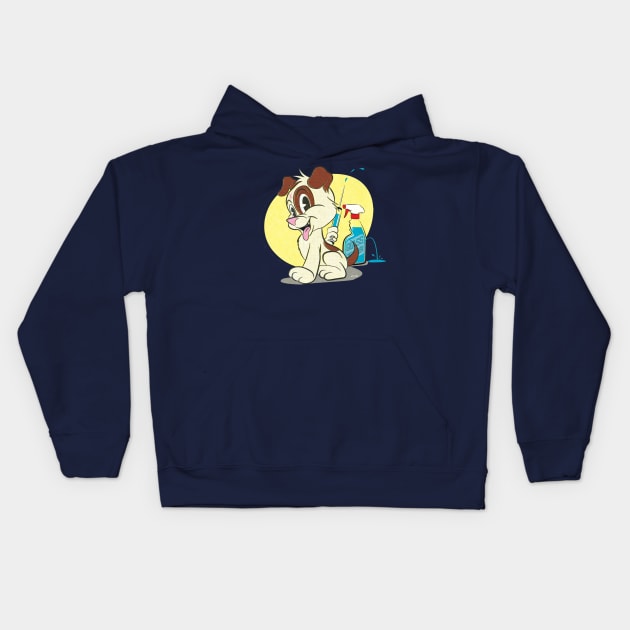 Cuddly Critters Wielding Sharp Objects #3 Kids Hoodie by Jimb Fisher Art